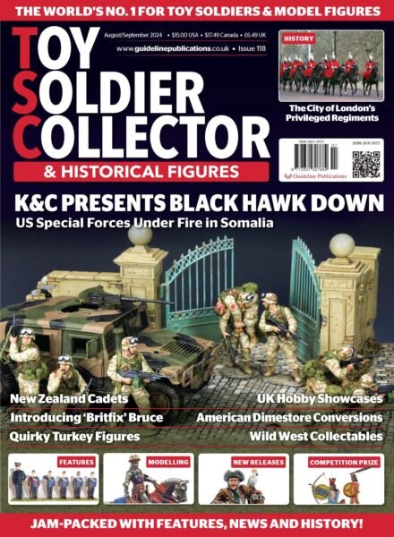 Toy Soldier Collector & Historical Figures – August-September 2024 Cover