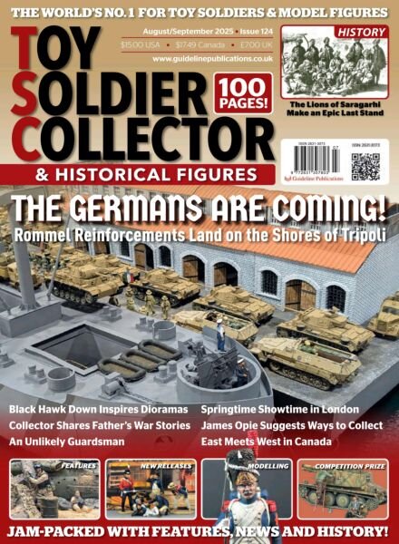 Toy Soldier Collector & Historical Figures – August-September 2025 Cover