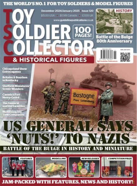 Toy Soldier Collector & Historical Figures – December 2024-January 2025 Cover
