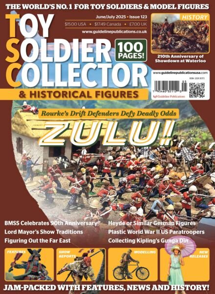 Toy Soldier Collector & Historical Figures – June-July 2025 Cover