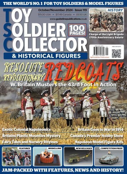 Toy Soldier Collector & Historical Figures – October-November 2024 Cover