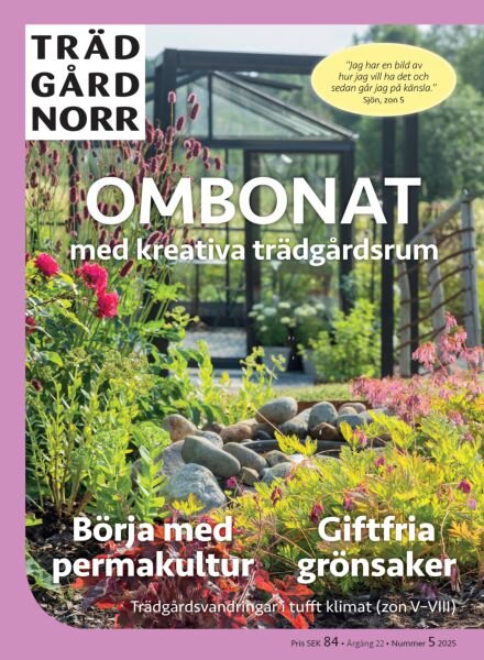 Tradgard Norr – Oktober 2025 Cover