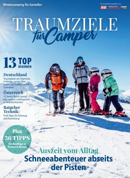 Traumziele fur Camper – Oktober 2025 Cover