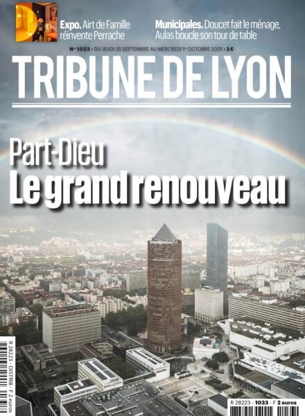 Tribune de Lyon – 25 Septembre 2025 Cover