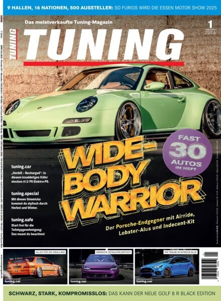 Tuning Germany – Oktober 2025 Cover