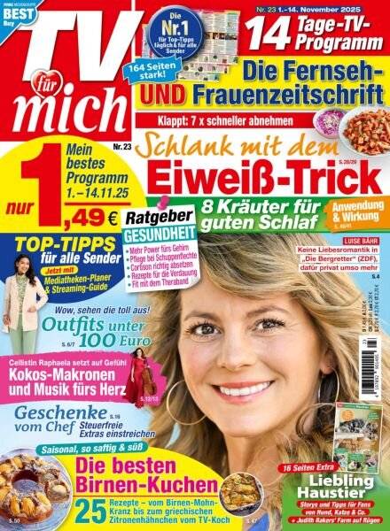 TV fur mich – 23 Oktober 2025 Cover