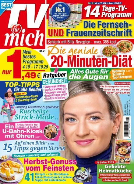TV fur mich – 25 September 2025 Cover