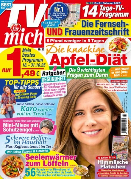 TV fur mich – 9 Oktober 2025 Cover