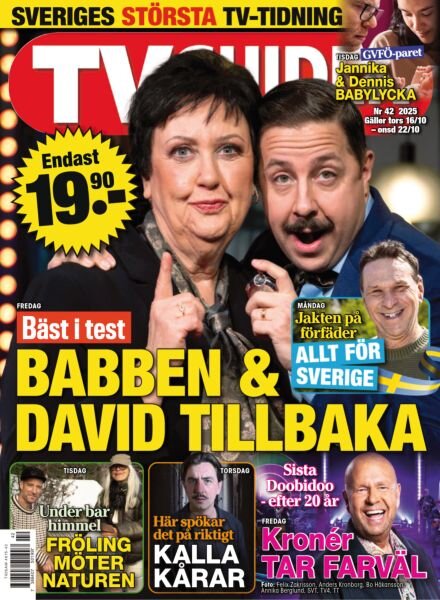TV-guiden – 16 Oktober 2025 Cover