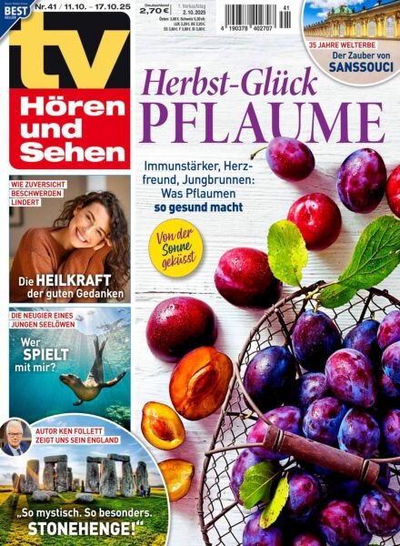 TV Horen und Sehen – 2 Oktober 2025 Cover