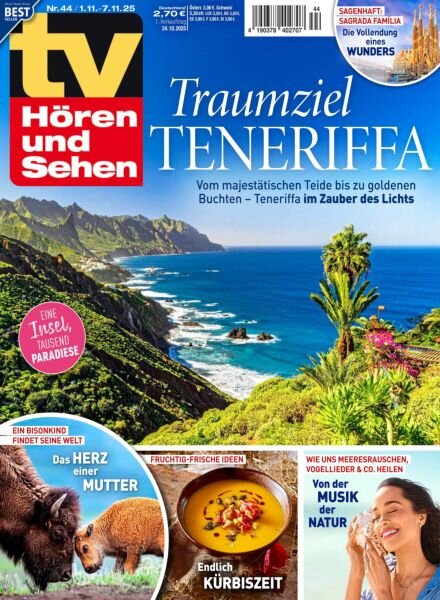 TV Horen und Sehen – 24 Oktober 2025 Cover