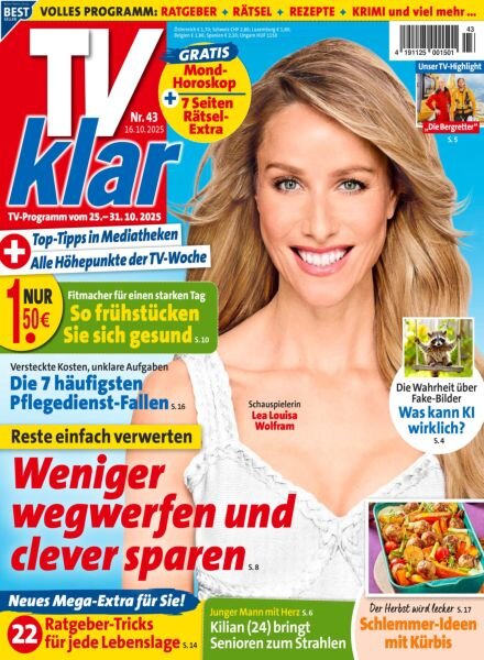 TV Klar – 16 Oktober 2025 Cover