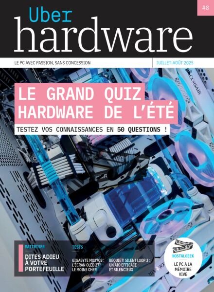 Uber Hardware – Juillet-Aout 2025 Cover