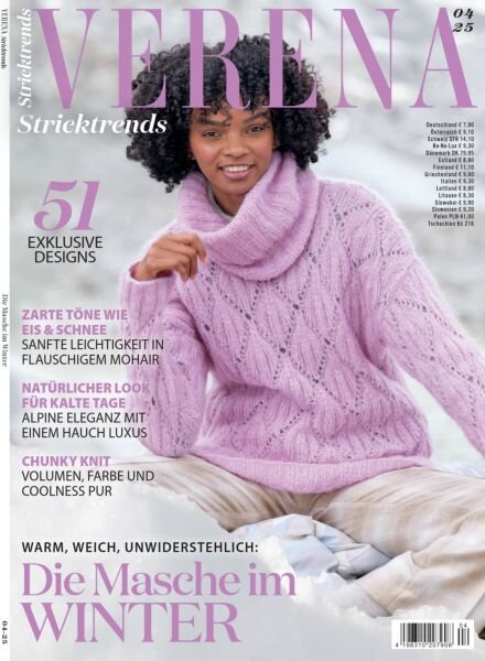 Verena Stricken – Nr 4 2025 Cover
