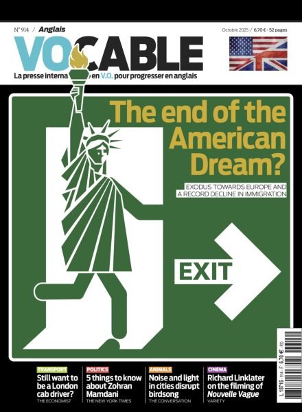 Vocable Anglais – Octobre 2025 Cover