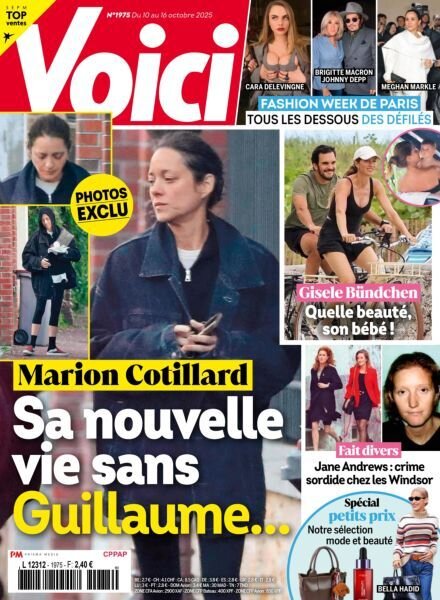 Voici – 10 Octobre 2025 Cover
