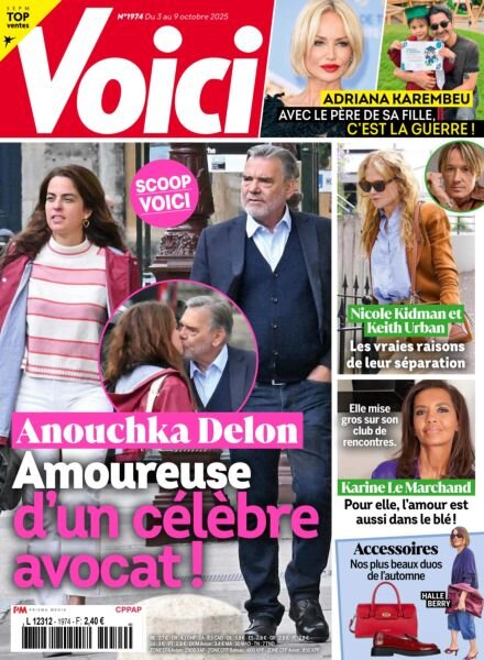 Voici – 3 Octobre 2025 Cover
