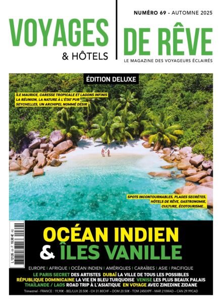 Voyages & Hotels de Reve – Automne 2025 Cover