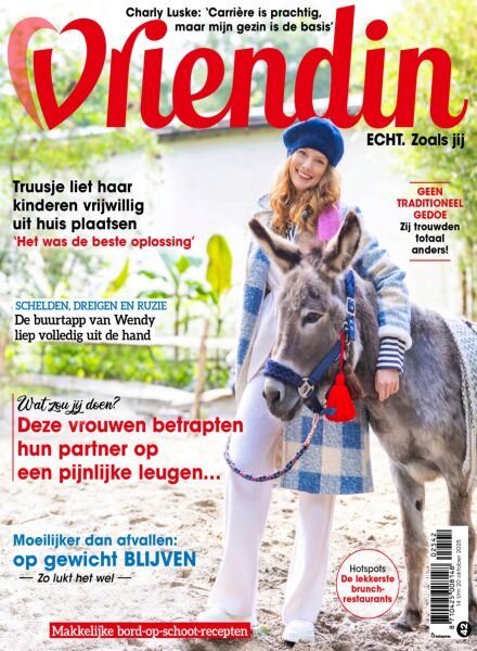 Vriendin – 14 Oktober 2025 Cover