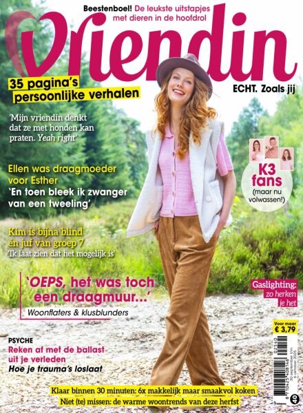 Vriendin – 30 September 2025 Cover