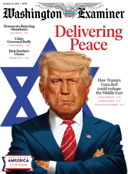Washington Examiner – October 22 2025 Cover