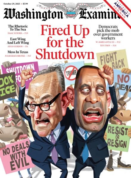 Washington Examiner – October 29 2025 Cover