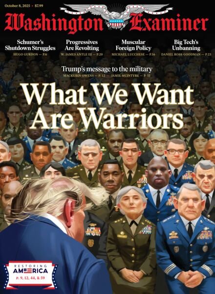 Washington Examiner – October 8 2025 Cover