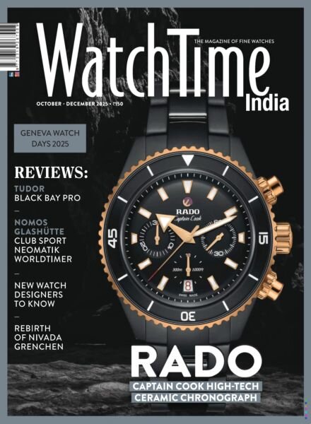 WatchTime India – October-December 2025 Cover