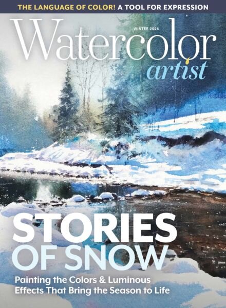 Watercolor Artist – Winter 2026 Cover