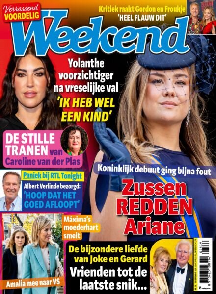 Weekend Netherlands – 24 September 2025 Cover