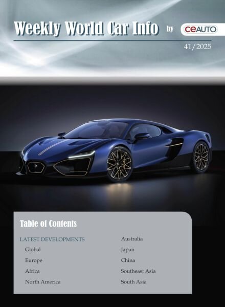 Weekly World Car Info – 11 October 2025 Cover
