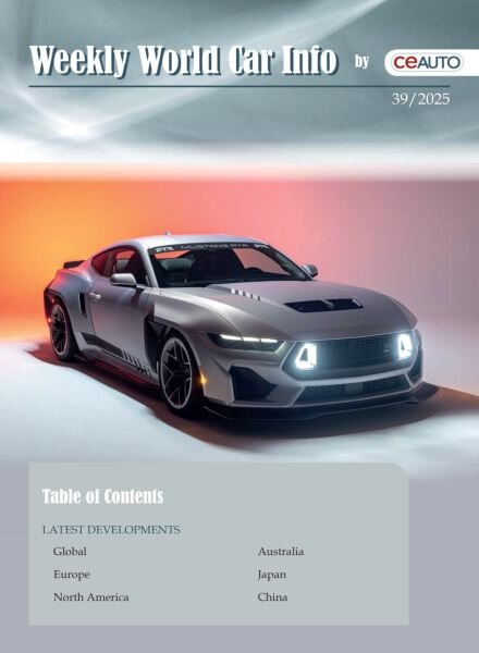 Weekly World Car Info – 27 September 2025 Cover