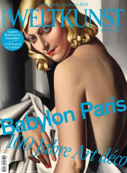 Weltkunst – November 2025 Cover