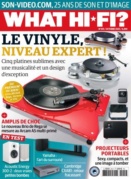 What Hifi France – Octobre 2025 Cover