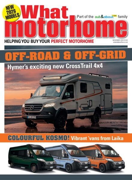 What Motorhome – November 2025 Cover