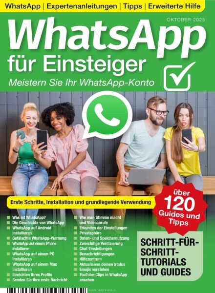 WhatsApp fur Einsteiger – Oktober 2025 Cover