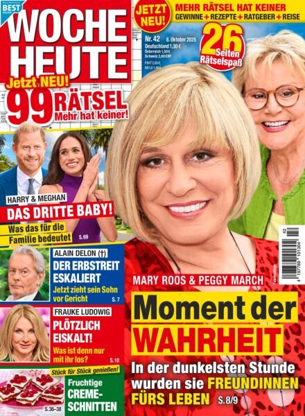 Woche Heute – 8 Oktober 2025 Cover