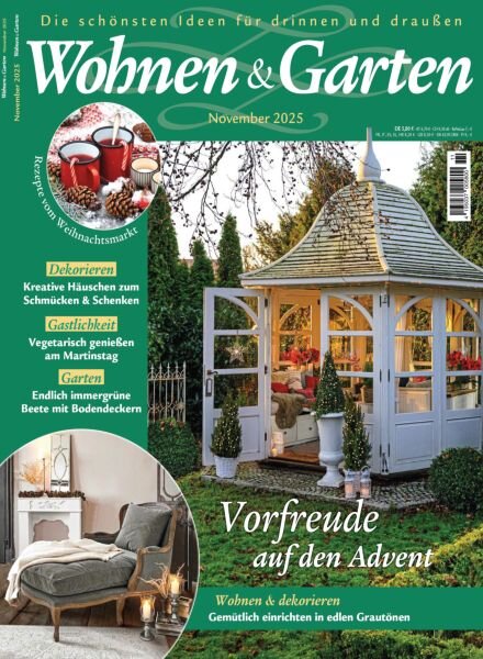 Wohnen & Garten – November 2025 Cover