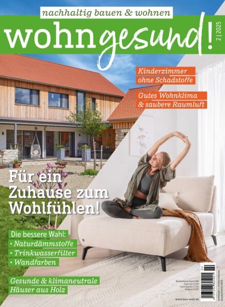 Wohngesund! – 1 Oktober 2025 Cover