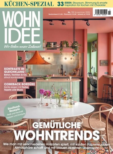 Wohnidee – November 2025 Cover