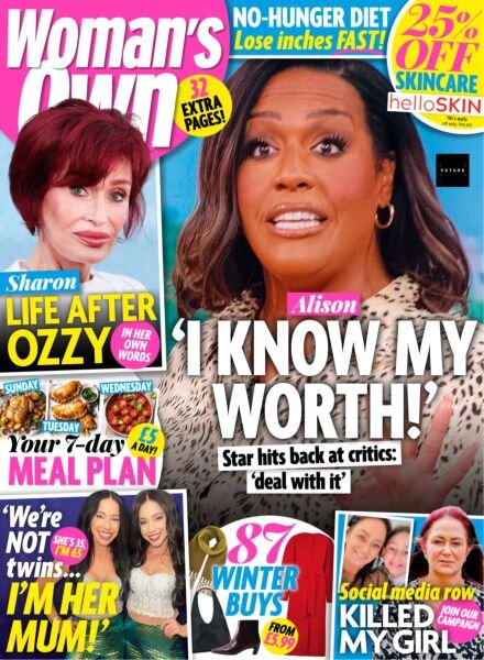 Woman’s Own – 6 October 2025 Cover