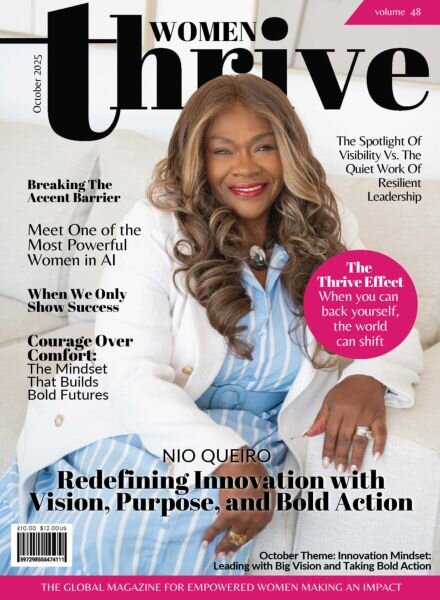 Women Thrive Magazine – October 2025 Cover