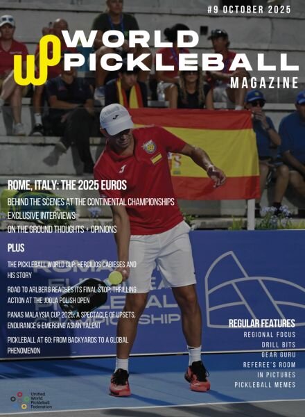 World Pickleball Magazine – October 2025 Cover