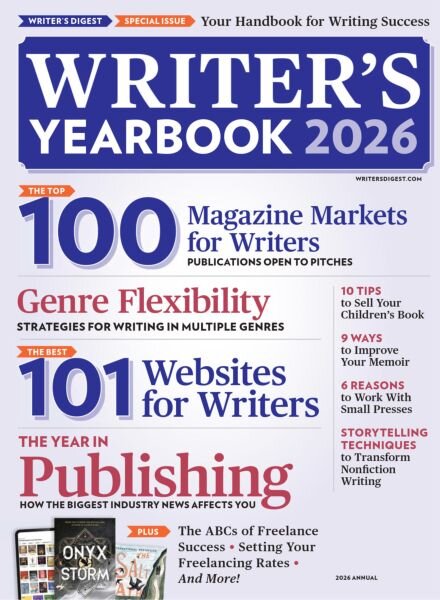 Writer’s Digest – Writer’s Yearbook 2026 Cover