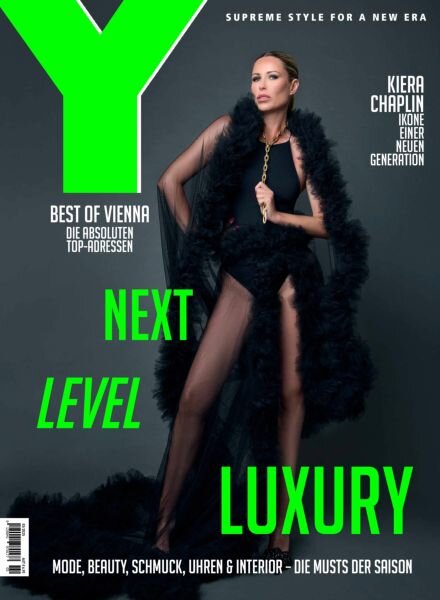 Y Luxury For A New Generation – Herbst 2025 Cover