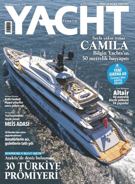 Yacht Turkiye – Ekim 2025 Cover