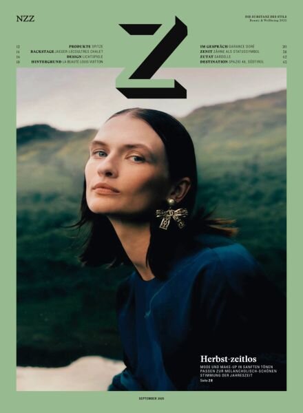 Z – die Substanz des Stils – Beauty & Wellbeing 2025 Cover