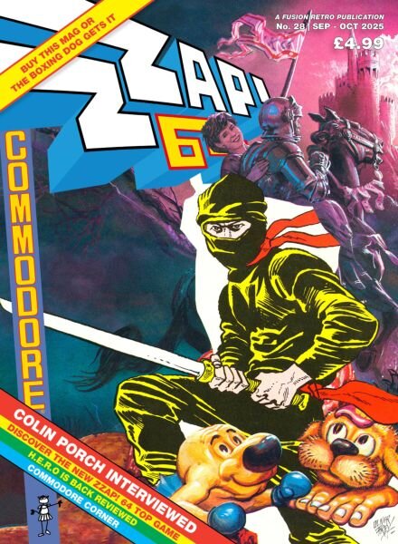 ZZAP! 64 Magazine – September-October 2025.pdf Cover