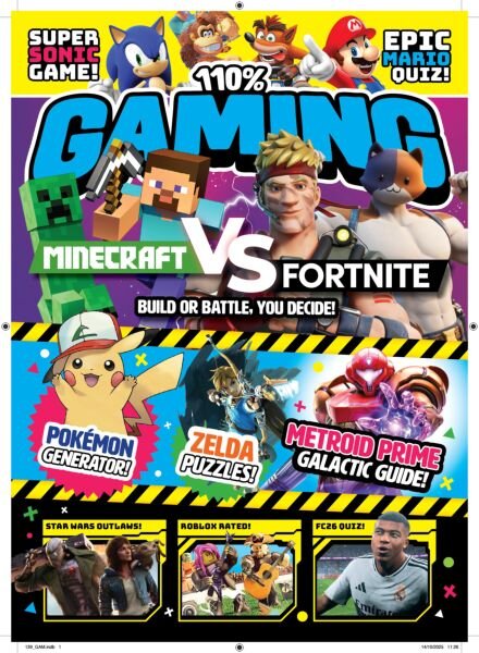 110% Gaming – Issue 139 2025 Cover