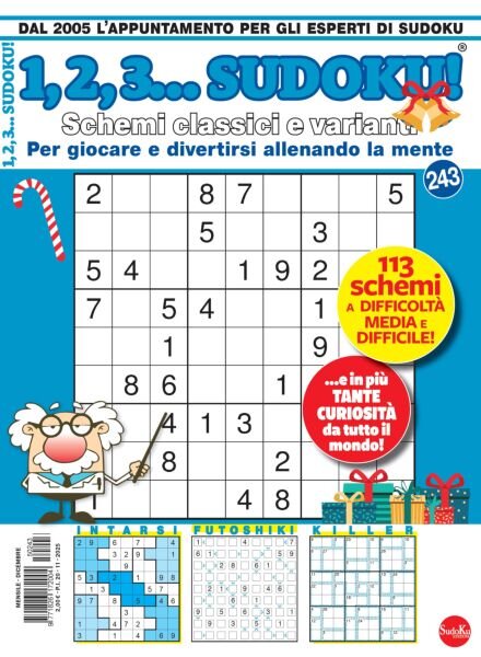123 Sudoku – Dicembre 2025 Cover